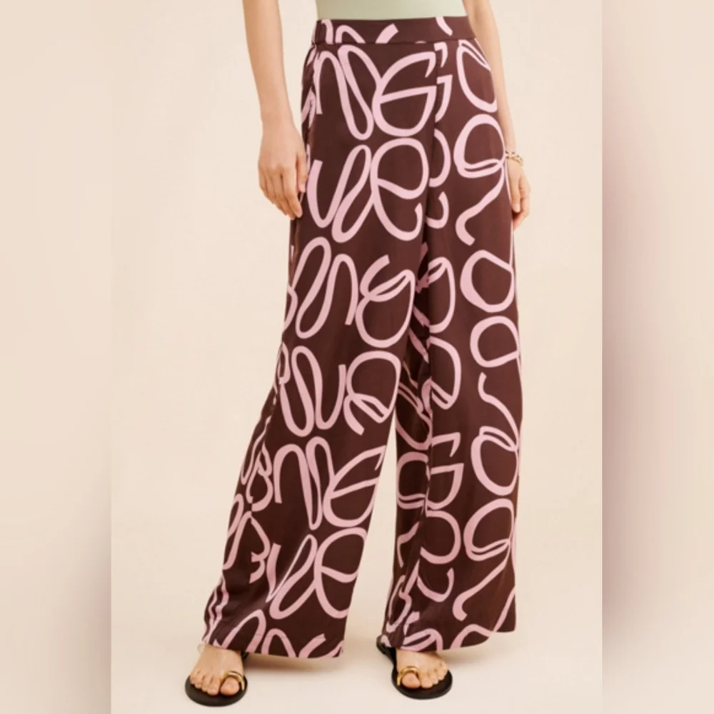 MINKPINK Emmy Wide Leg Pants Size Small